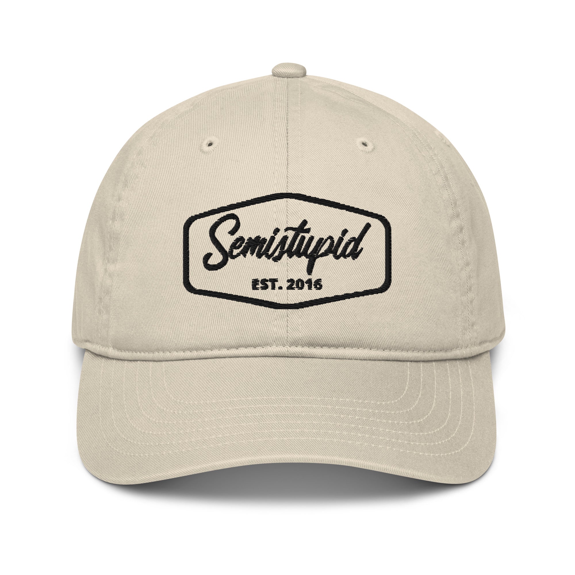 Semistupid Organic dad hat | Oyster