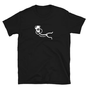 Open image in slideshow, Stick Figure T-Shirt | Black
